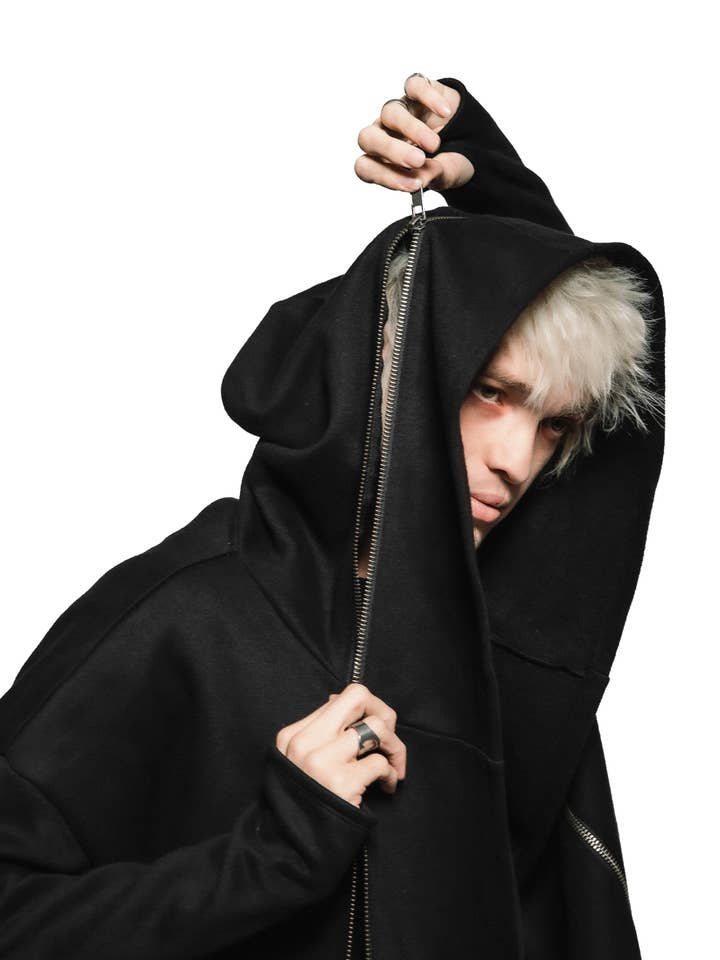 FAN ALL FLAMES - Wholesale Jacket - Unisex - WRAITH CLOAK4