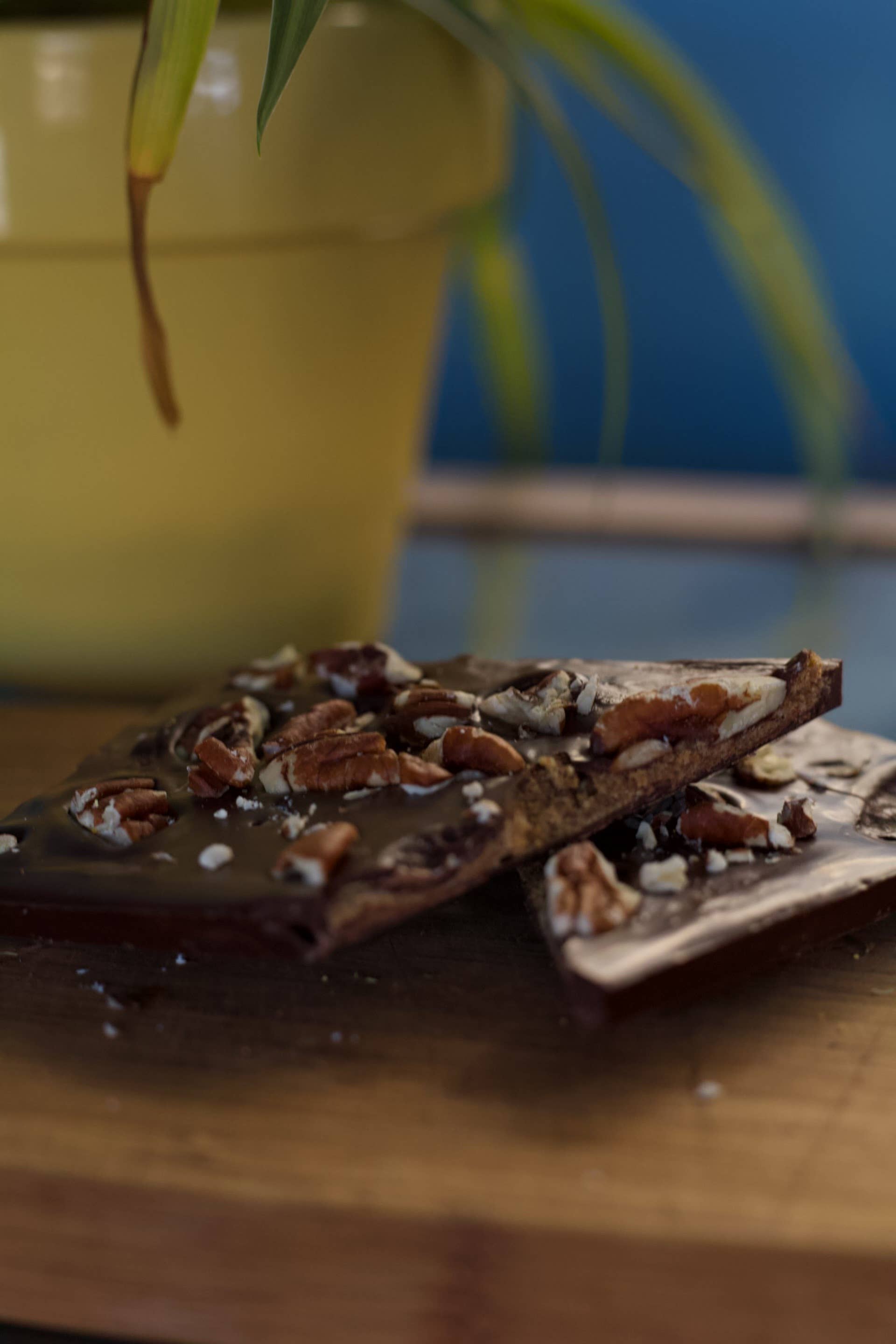 Farm Chocolate - Vente Barre chocolatée - Barre Praliné aux Pacanes2