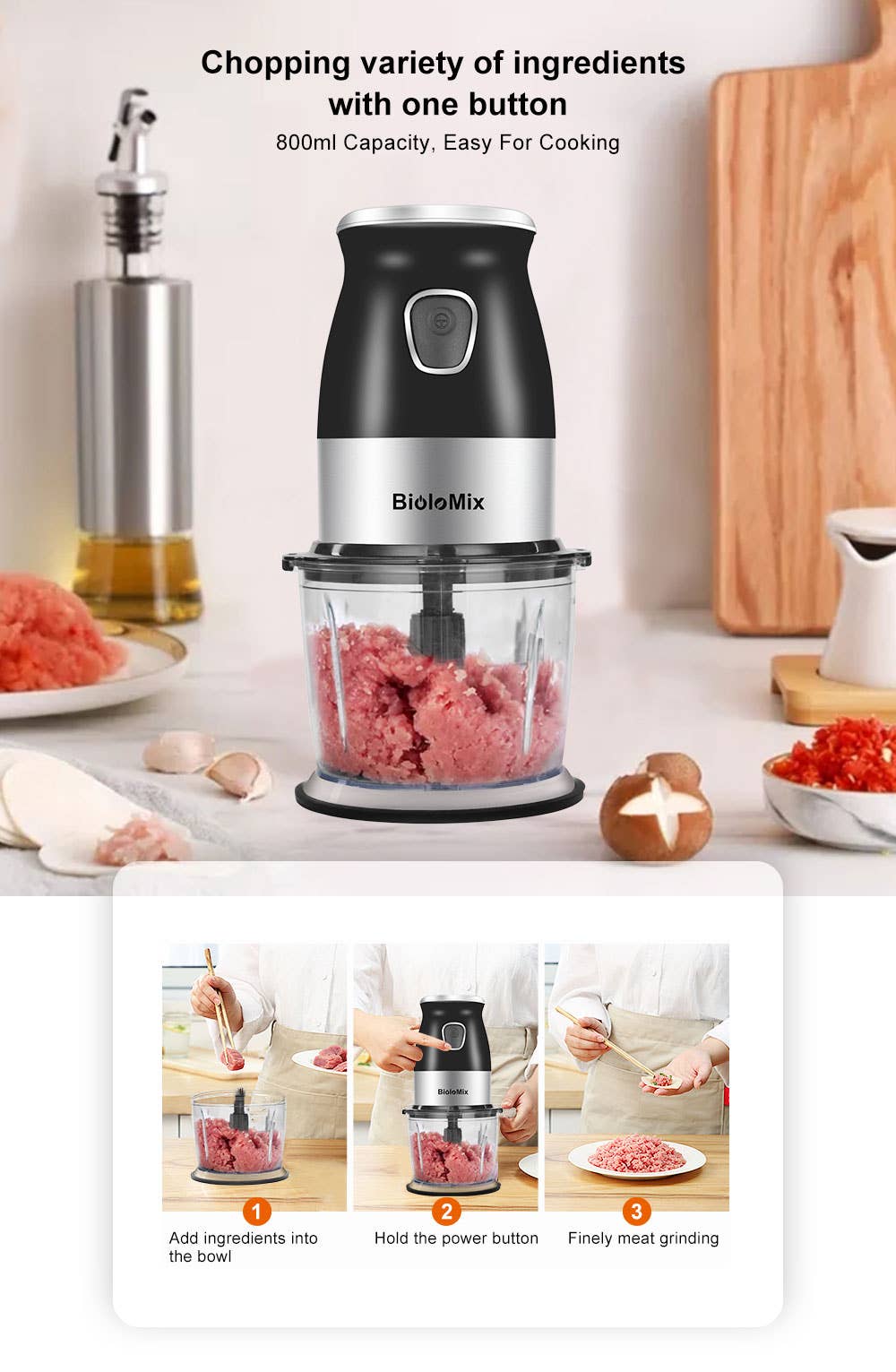 BlakOutlet - Wholesale Blender - European 500W Portable Personal Blender Mixer2