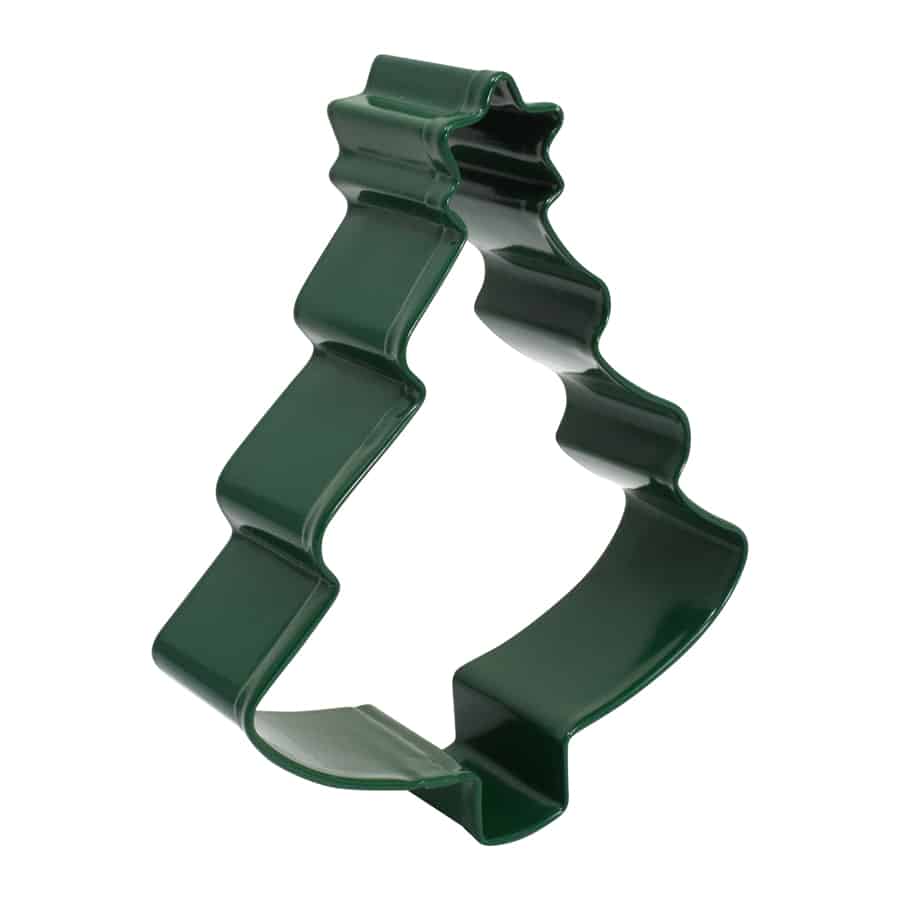 R&M International – wholesale Biscuit cutter – Tree W/ Star Cookie Cutter (Green, 4")1