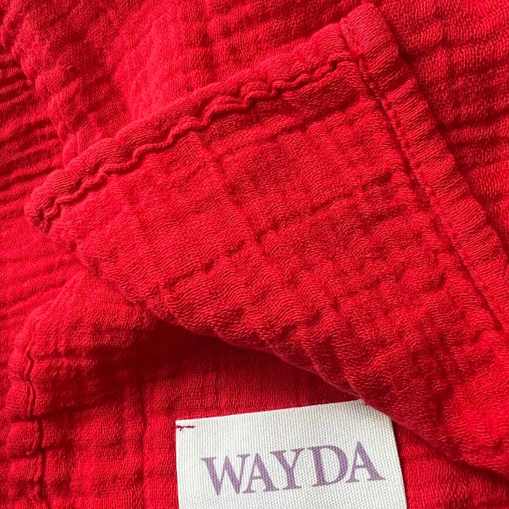 WAYDA - Wholesale Scarf - Women's - Reflektierendes ROT3