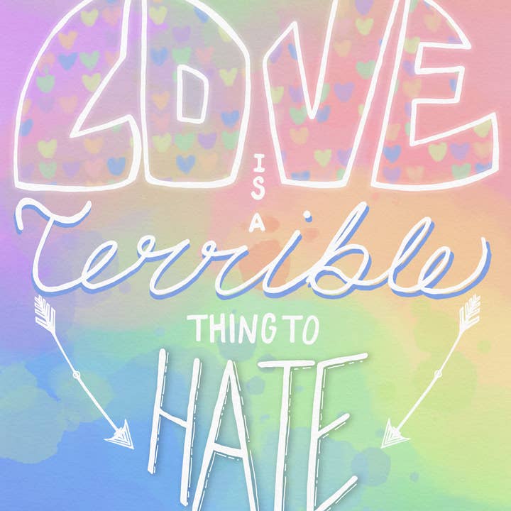 Golden Grove Paper - Wholesale Art Print - LOVE 8x10 Print1