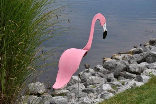 Florida Dancing Birds - Wholesale Outdoor Ornament/Decor - Pink Flamingo