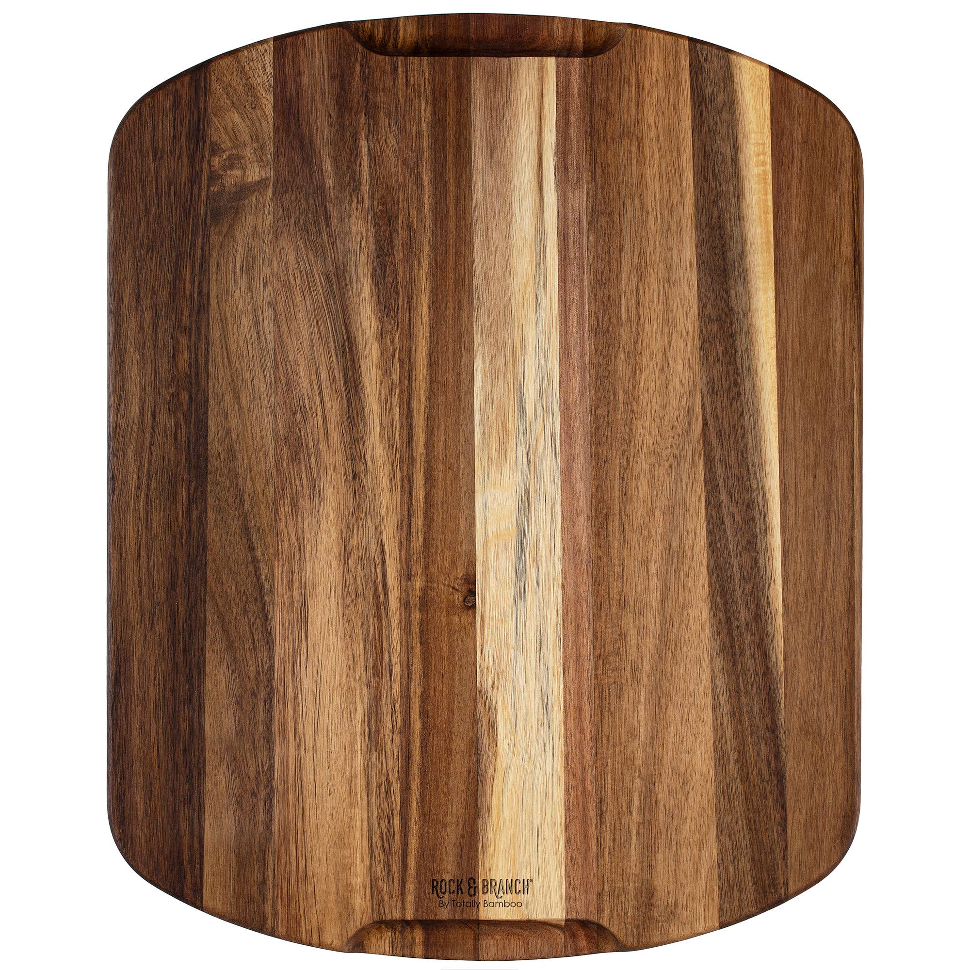 Totally Bamboo - Wholesale Cutting Board - Rock & Branch® Acacia Wood Carving Board with Juice Groove4