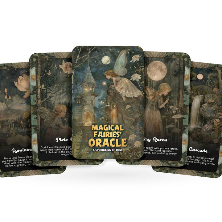 Magical Fairies' Oracle - 22 Oracle cards - A Sprinkling Of Dust for wholesale by Ibiza Tarot USA