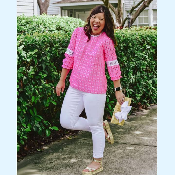 Peachy Pendants - Wholesale Clutch Bag - Women's - Vineyard Straw Clutch with White Bow10