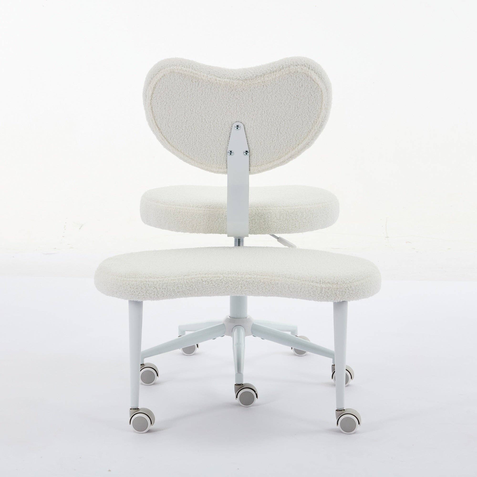 39F Inc. - Wholesale Chair - Meditation Chair Plus with Wheels, Cross Legged Chair, Ivory8