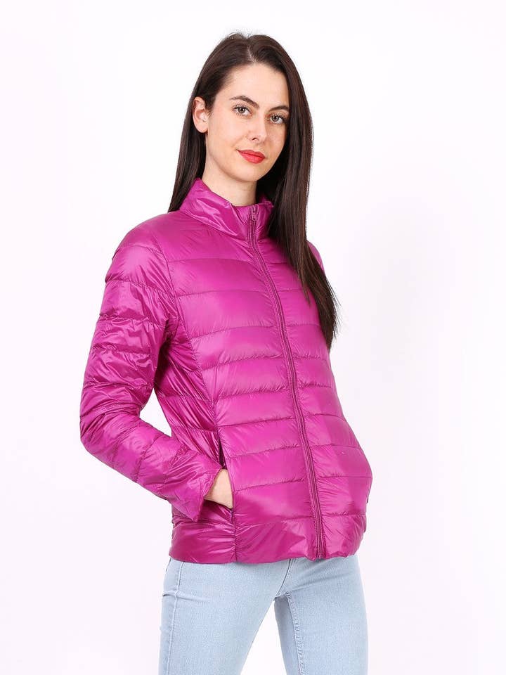 Doudoune légère MACMAX MILA Violet pour la vente par MACMAX