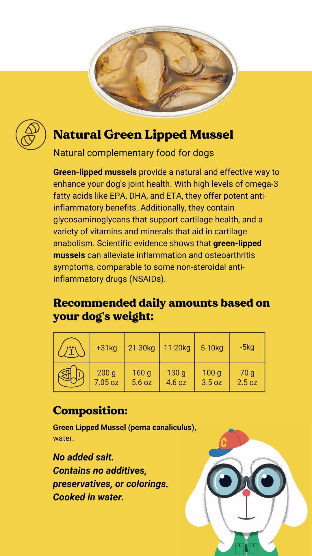 Canumi - Vendita all'ingrosso Cibo - Cani - Mitilo verde per cani9