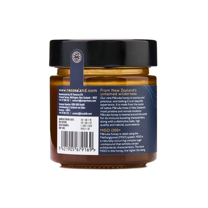 Koru - Wholesale Honey - KORU Raw Manuka Honey MGO 1200+ | UMF 25+ | 250g5