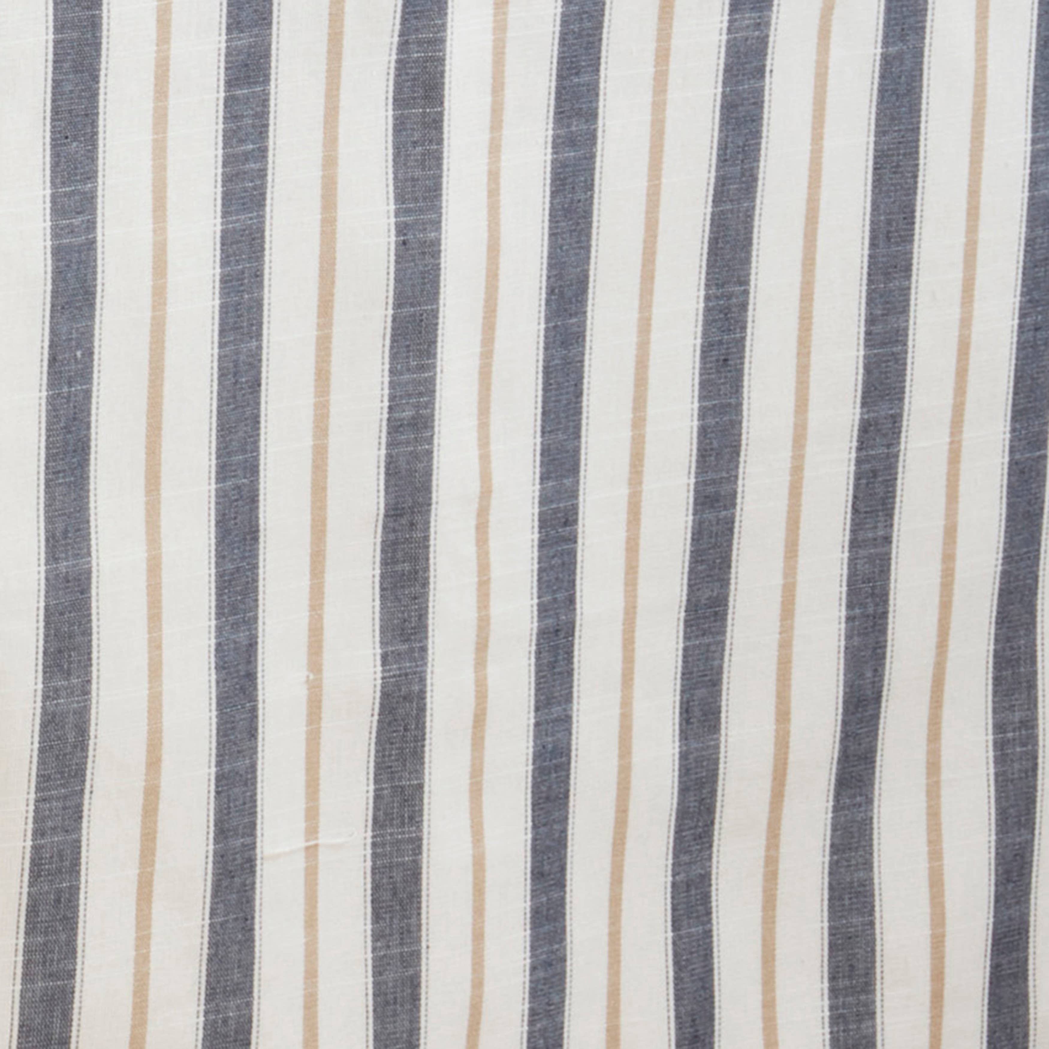 Blue Modern Striped Tablecloth for wholesale on Faire6