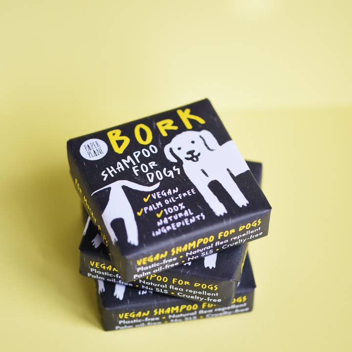 Paper Plane (US Duties Paid) - Wholesale Pet Shampoo - Dog - Bork Dog Shampoo - Natural and plant-based bar10