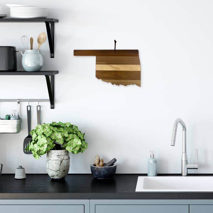 Totally Bamboo - Wholesale Cutting Board - Rock & Branch® Shiplap Series Oklahoma Serving Board