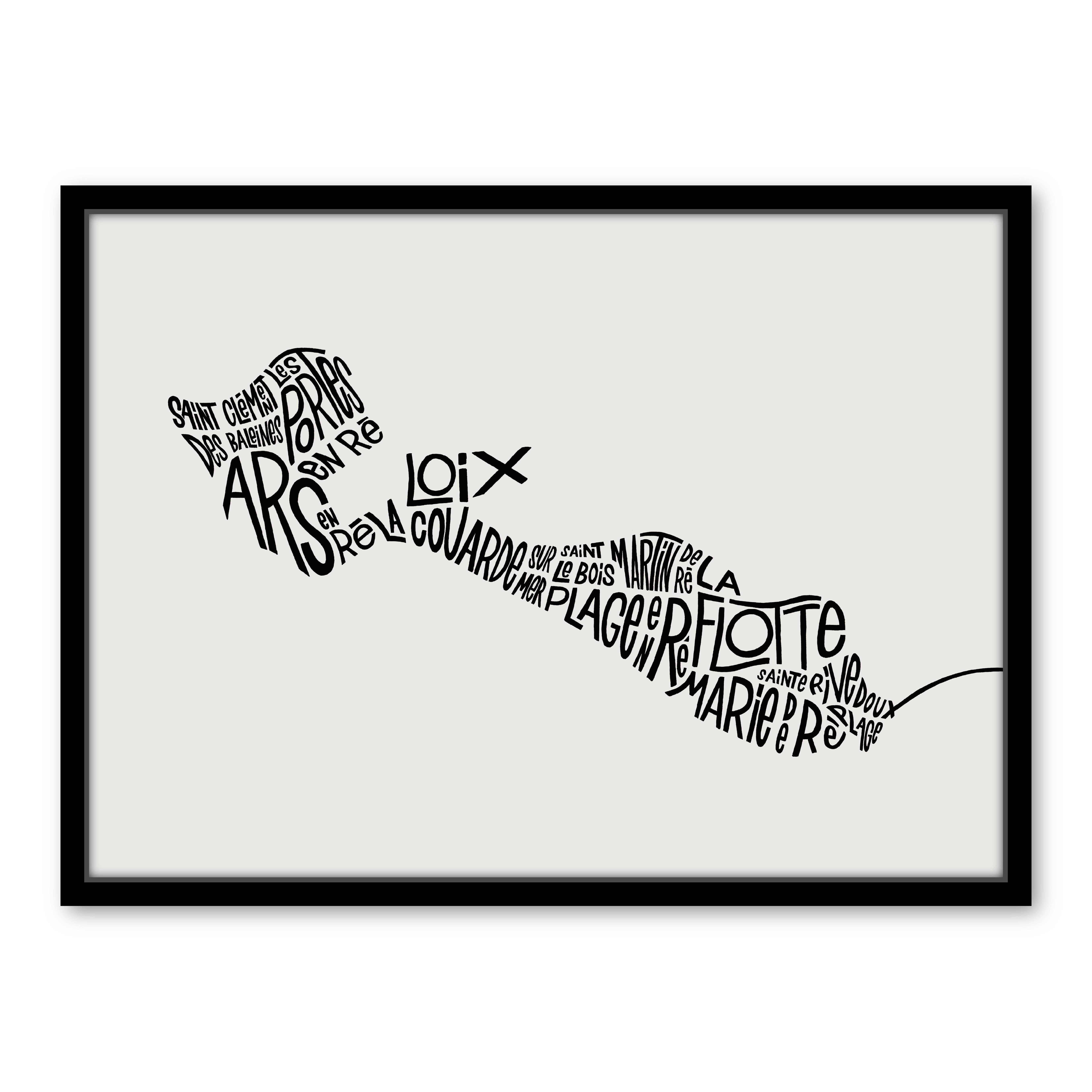 Les Petits Plans – wholesale Poster – Île de Ré10