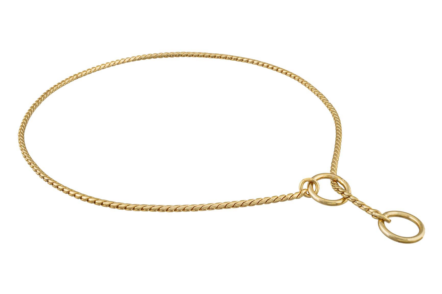 Alvalley – Engroshandel Halsbånd - Hund – Alvalley Slip Snake Show Chain Halsbånd12