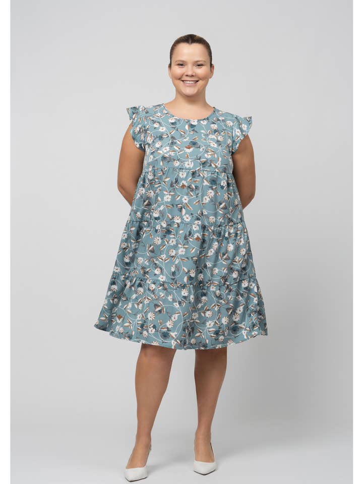 246020 - Robe en tissu imprimé Collection Printemps-Été Grandes Tailles pour la vente par Teresa Cardoso Oliveira