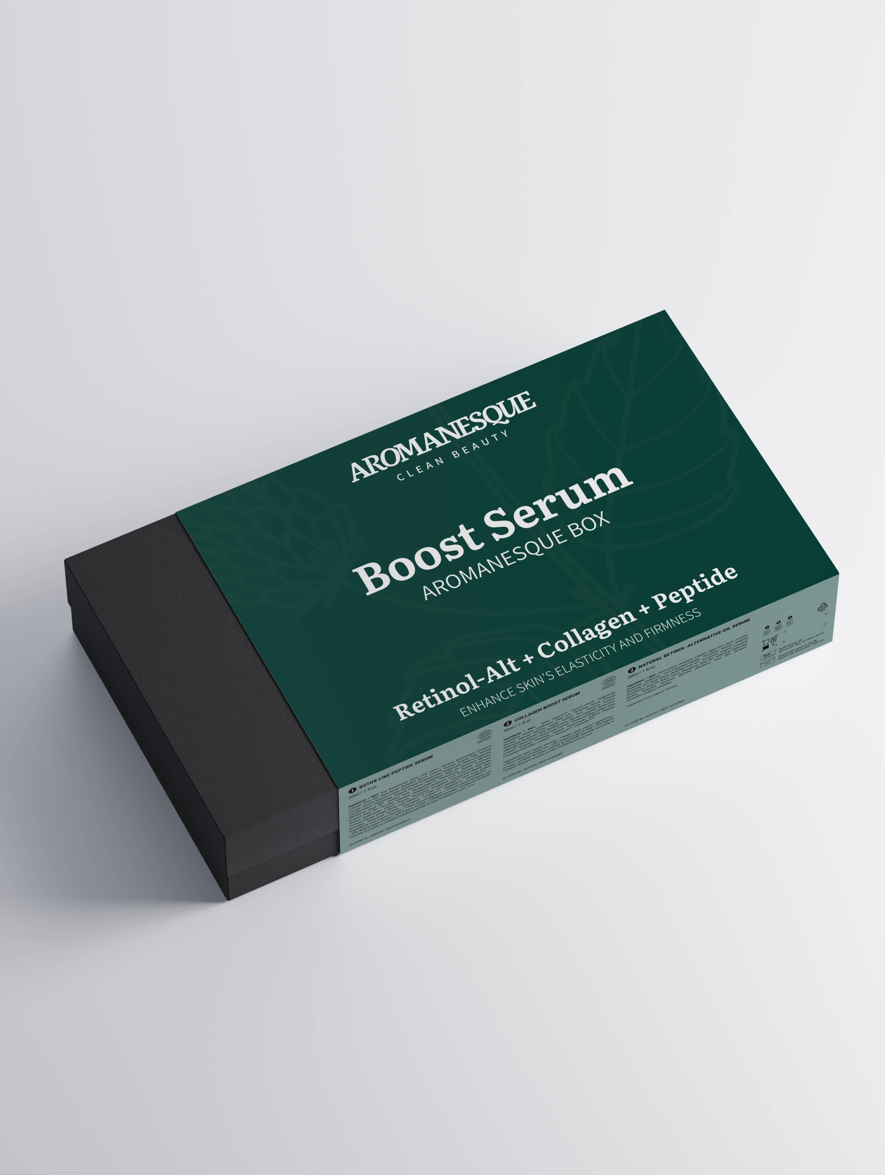 Aromanesque – wholesale Ansiktsserum/-koncentrat – Boost Serum - Aromanesque Box3