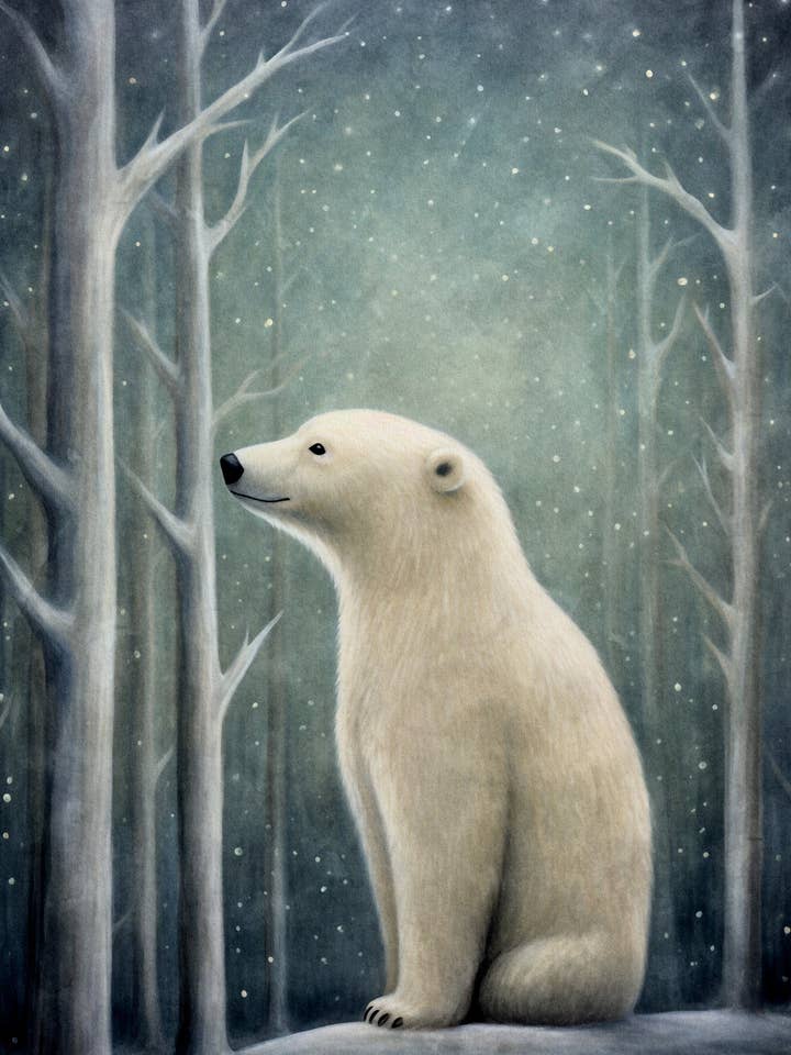 Animais Místicos de Natal: Urso Polar | Mapa das Fripperias por atacado de Fripperies