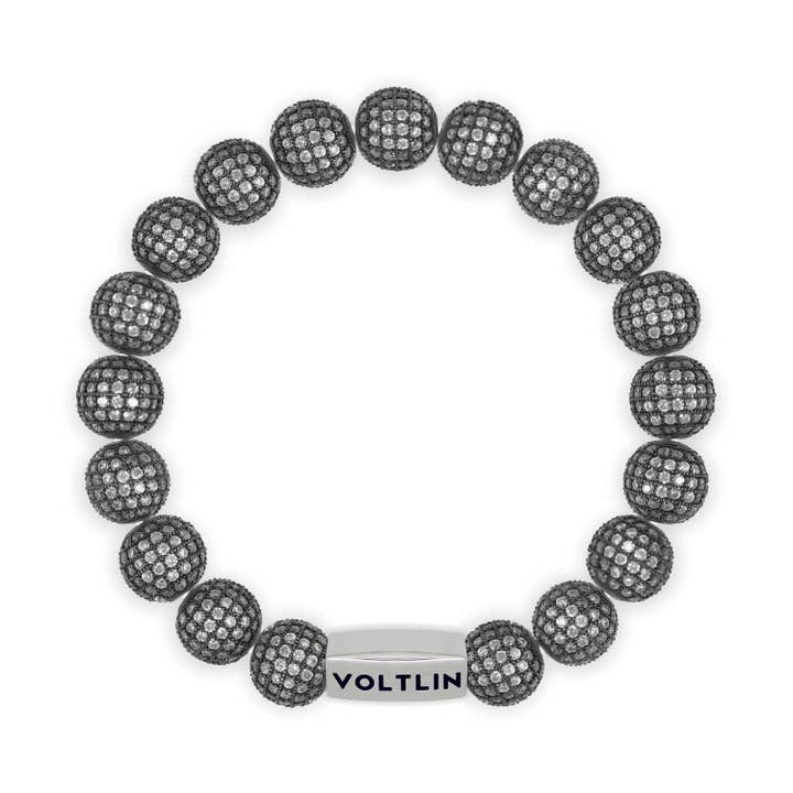 Steel Pave stretcharmband voor wholesale door VOLTLIN