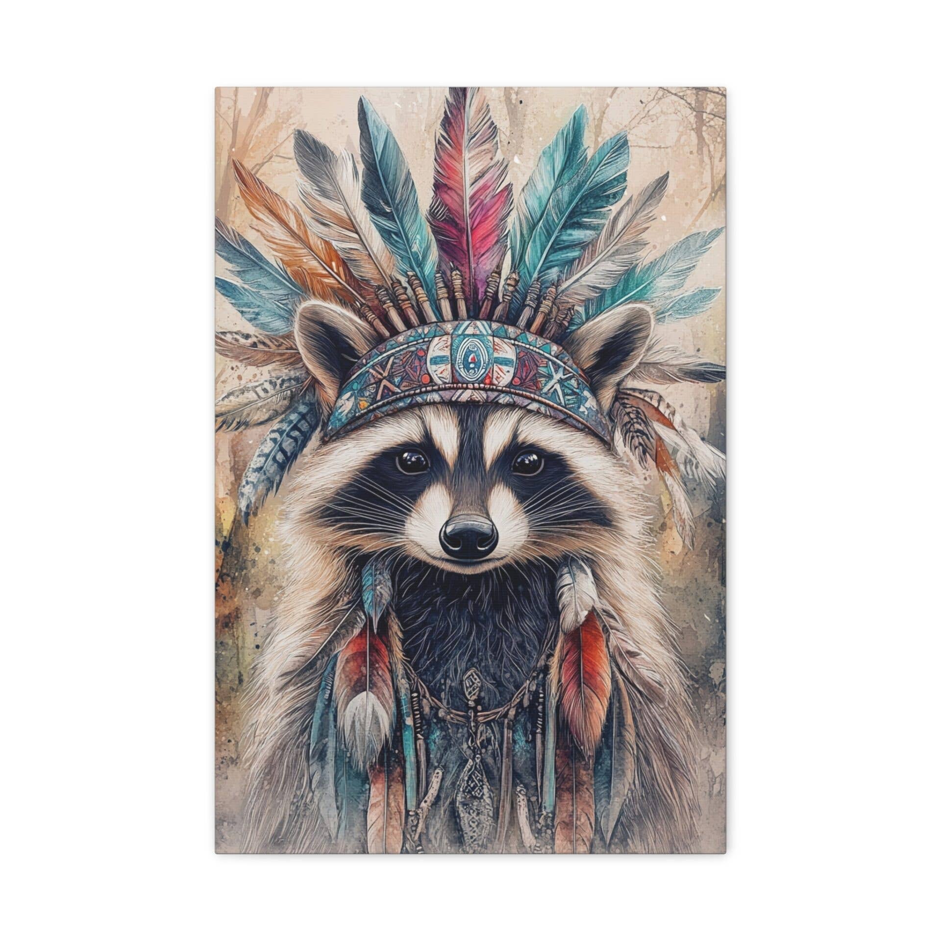 Coin Tableau – Engroshandel Kunsttryk – Diagram over indisk vaskebjørnhovedbeklædning8