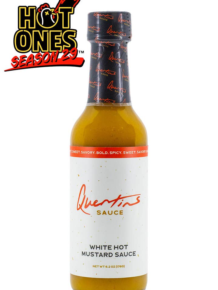 White Hot Mustard Sauce | Quentin's Sauce for wholesale by Heatonist