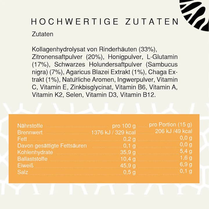 JARMINO – Engroshandel Kosttilskud og vitaminer – Immun Kollagen (450g)