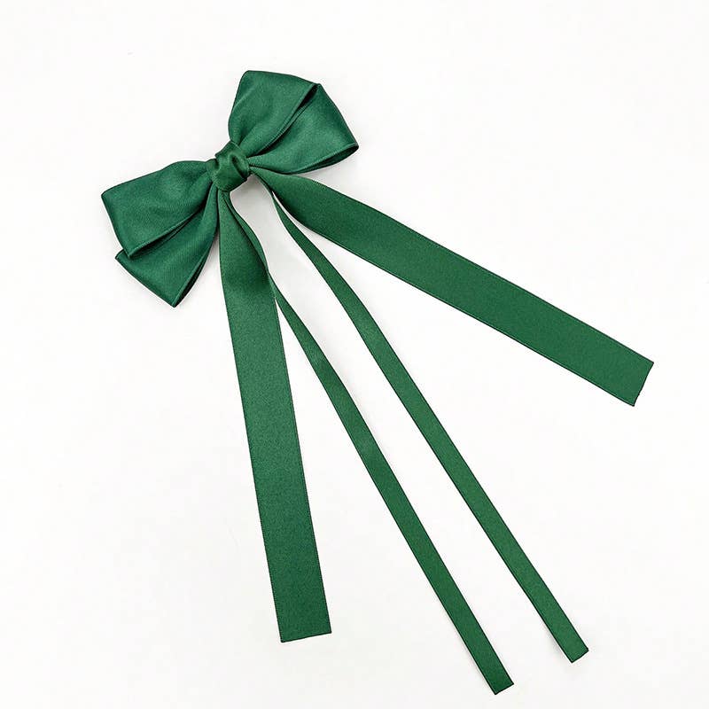 MKS America - Wholesale Hair Clip - Women's - Saylor layered ribbon bow hair clips 16 colors9