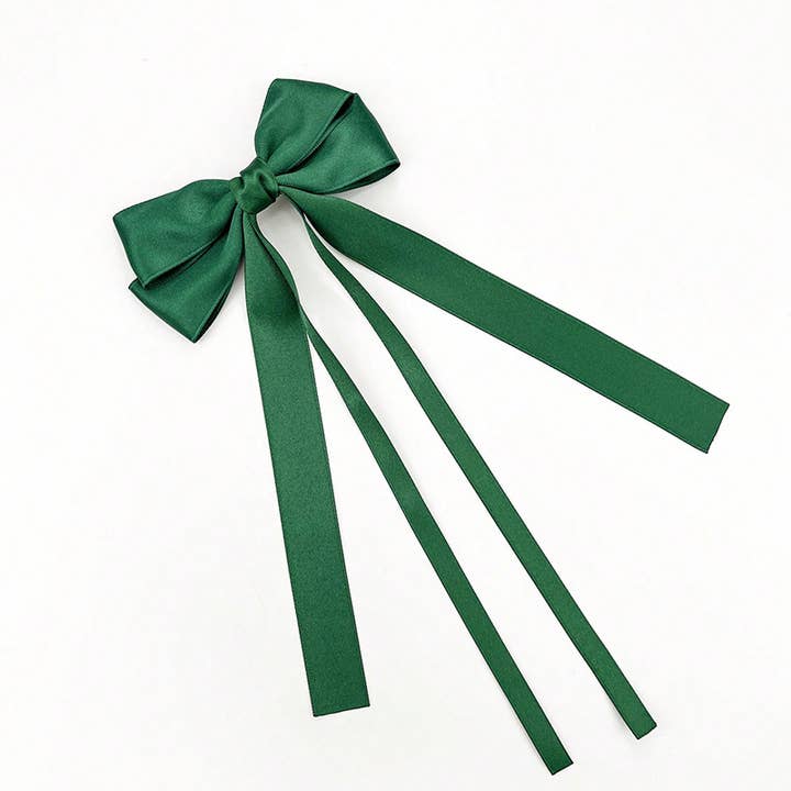 MKS America - Wholesale Hair Clip - Women's - Saylor layered ribbon bow hair clips 16 colors9