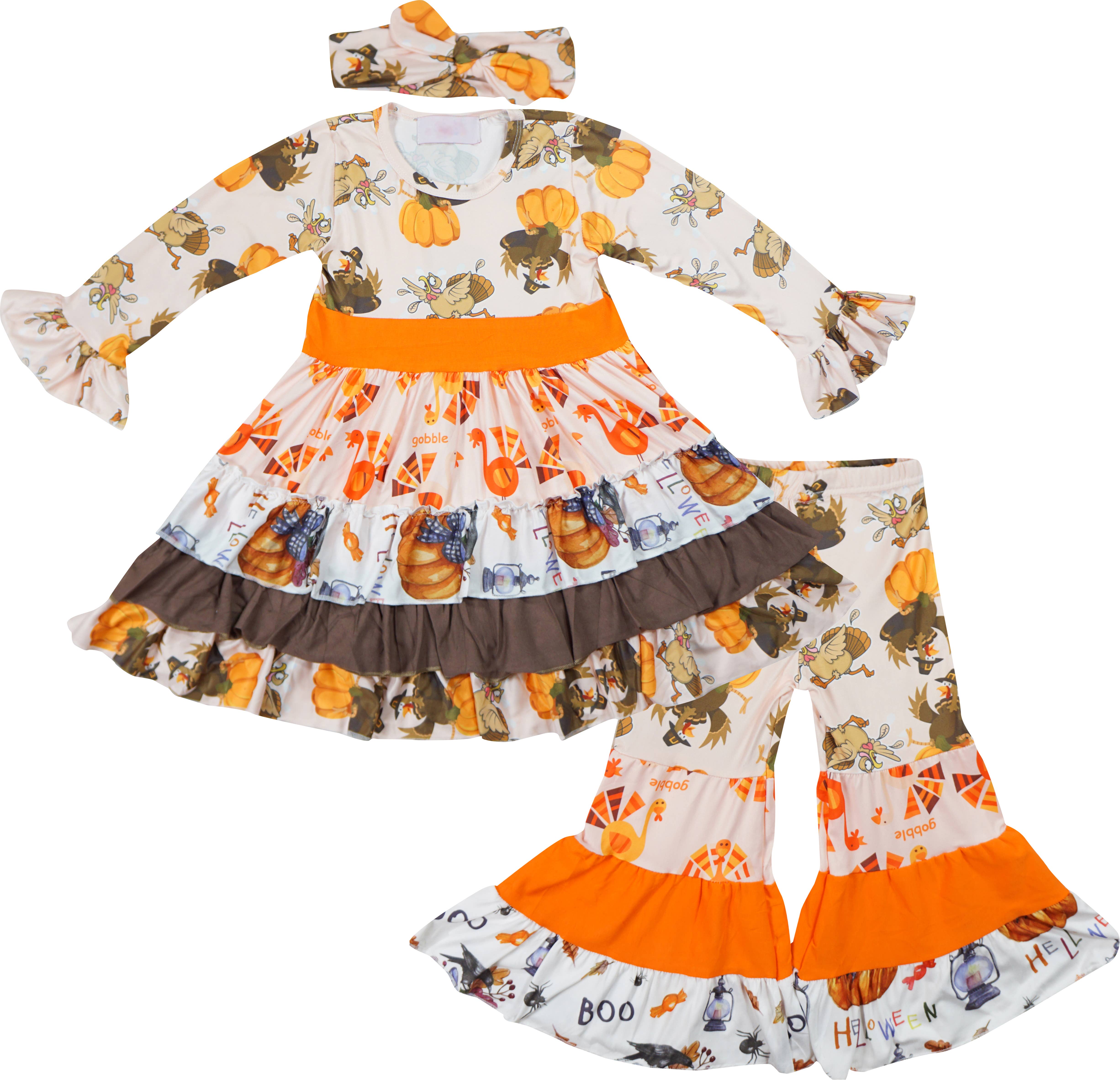 Angeline Kids - Venta al por mayor Conjunto de camiseta y pantalón - Niños - LIQUIDACIÓN 50 piezas Conjuntos y Camisetas de Otoño Halloween Más Vendidos4