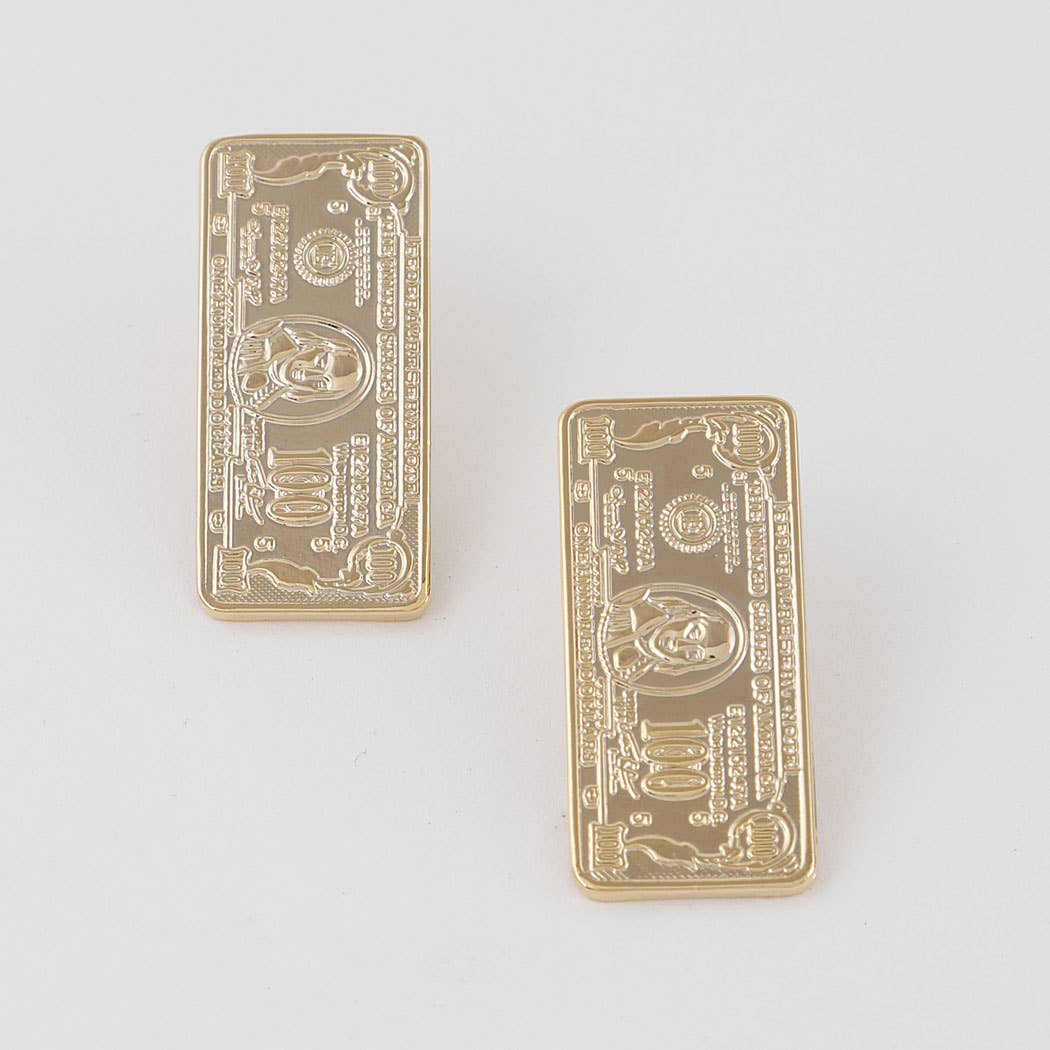 3AM BY H&D ACCESSORIES – Großhandel Ohrstecker – Hundred Bill Ohrstecker2