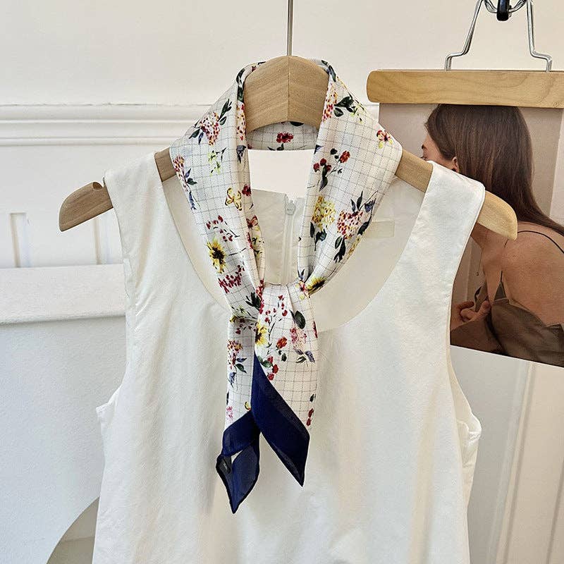 VividLux – wholesale Scarf – Women's – Neck Tie Square Scarf _AL-93114814