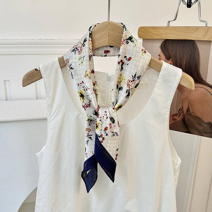 StyleGalX – wholesale Scarf – Women's – Neck Tie Square Scarf _AL-93114814