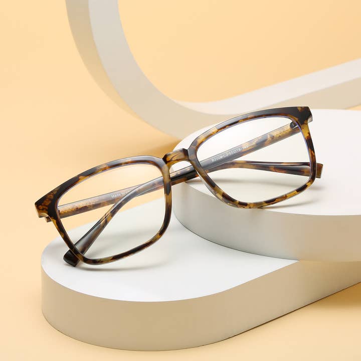 Classic Square Blue Light Blocker Glasses for wholesale by Cramilo Eyewear