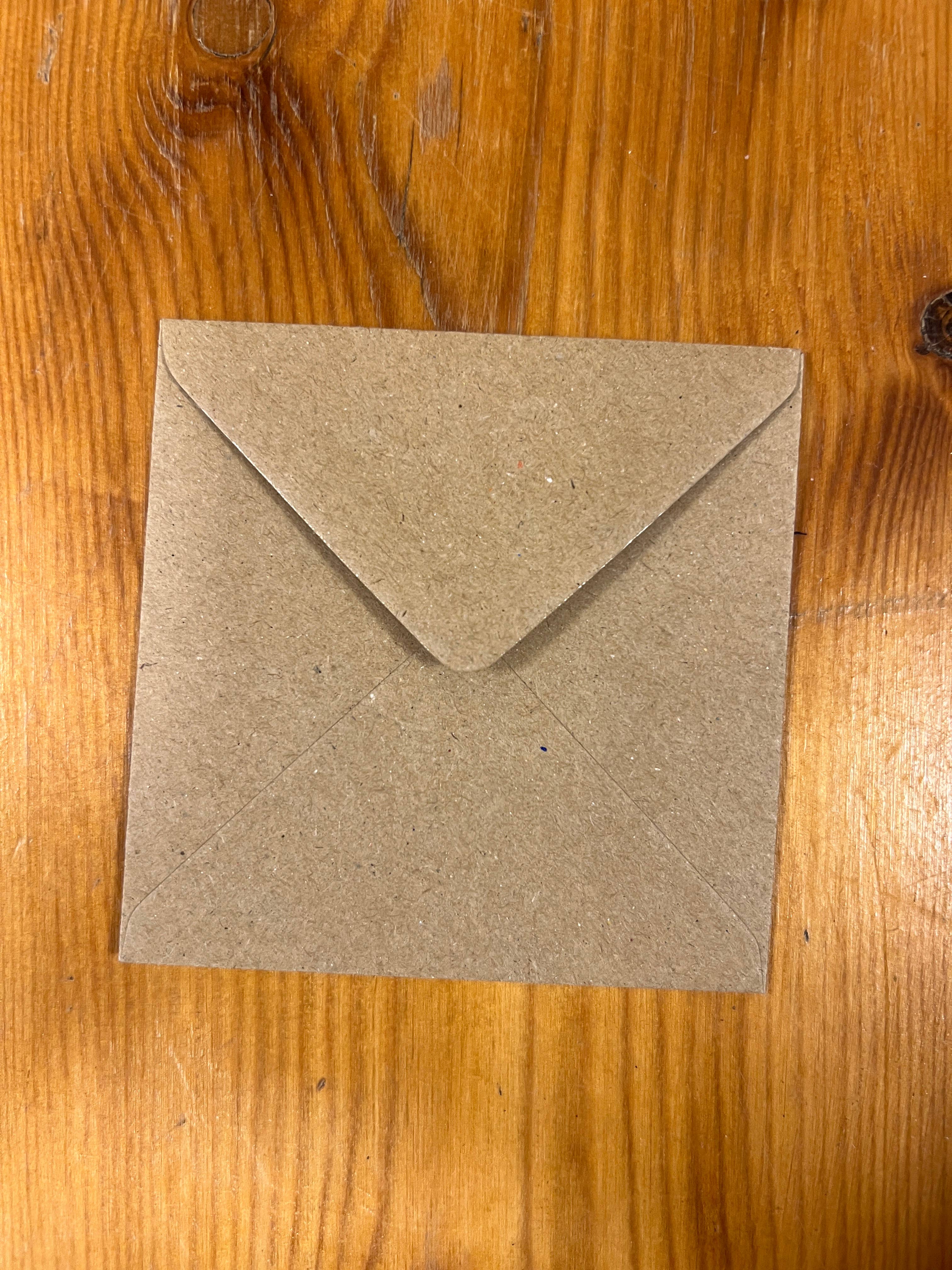 Les cartes de Lulu - Wholesale Envelopes - Square envelope 10*10 cm