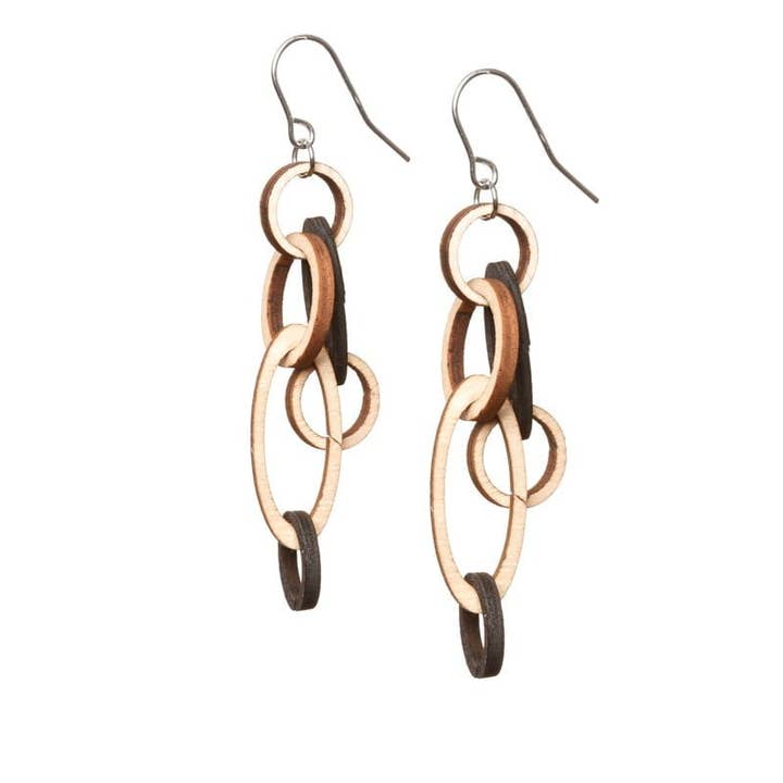 Halo short earrings for wholesale by Valona