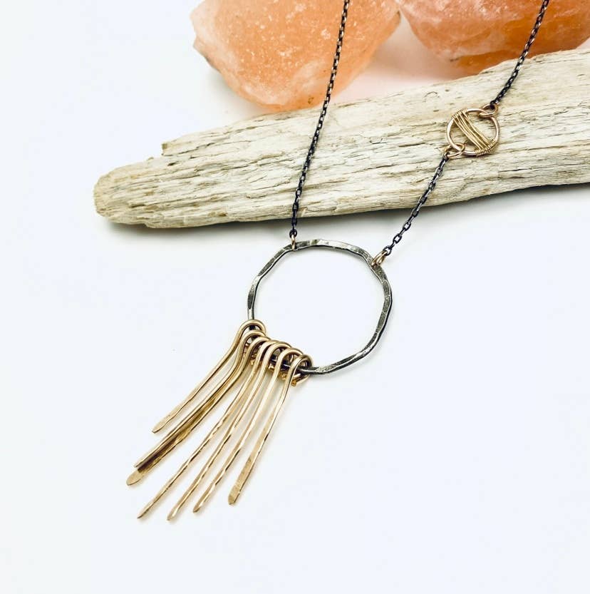 Laura J Designs - Wholesale Pendant/Charm Necklace - Elektra Bars Necklace2