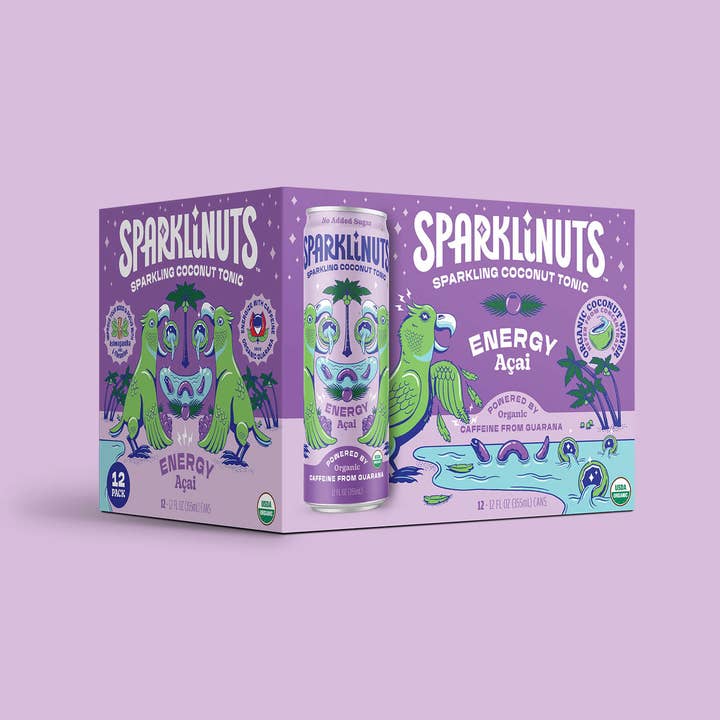 SPARKLiNUTS - Wholesale Wellness Juice/Tonic - SPARKLiNUTS Energy1