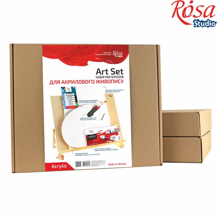 Acrylic Art Set, ROSA Studio for wholesale by Fainotoys
