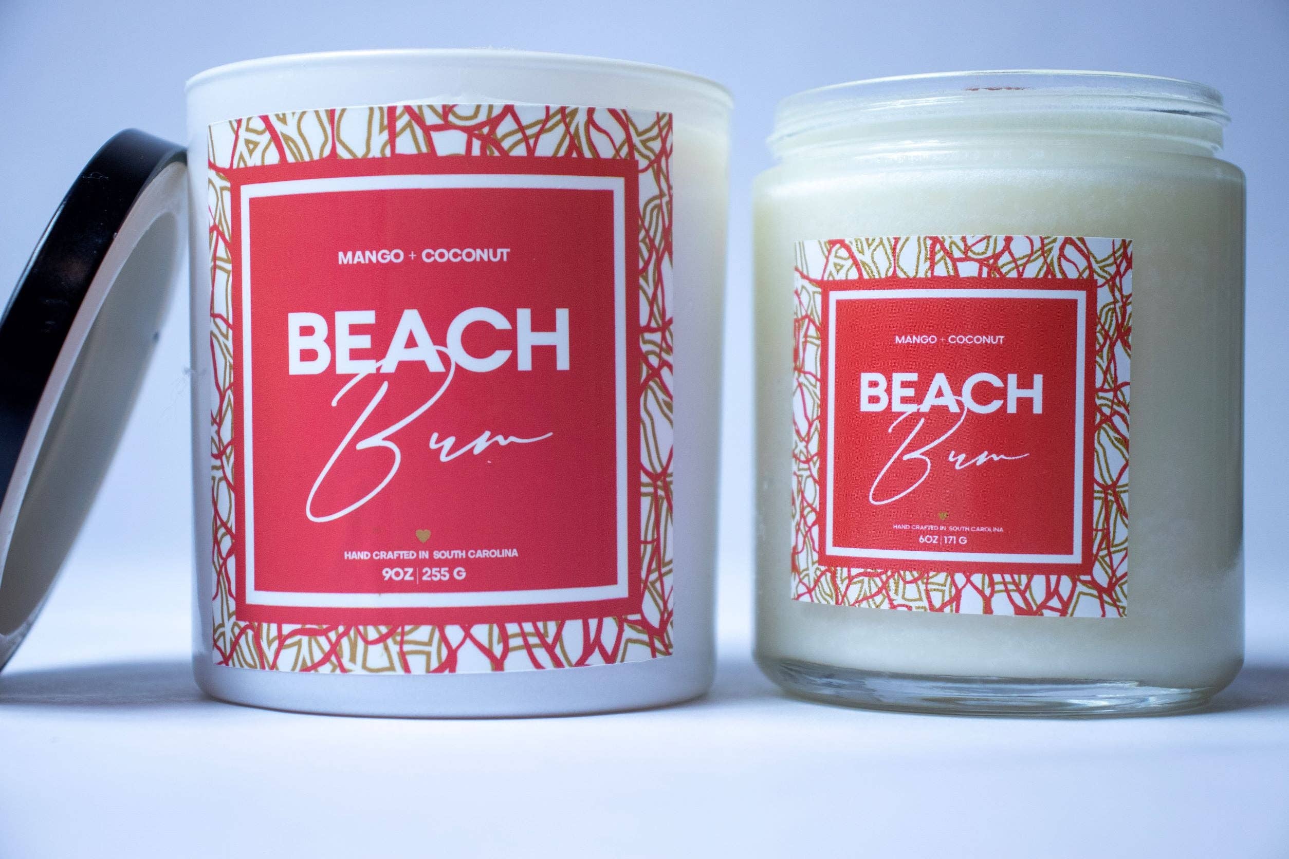 Aspiring Aromas - Wholesale Pot/gevulde kaars - Aspiring Aromas Beach Bum geurkaars met ananas, mango en kokos1