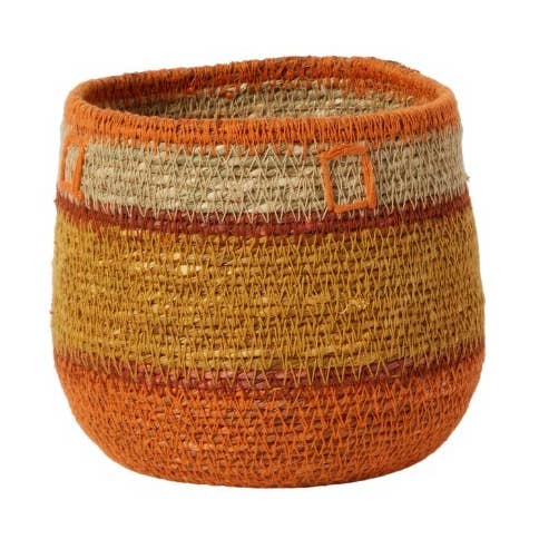 Basket - Small Corn Squares - 12cm for wholesale by Bonheur du Jour