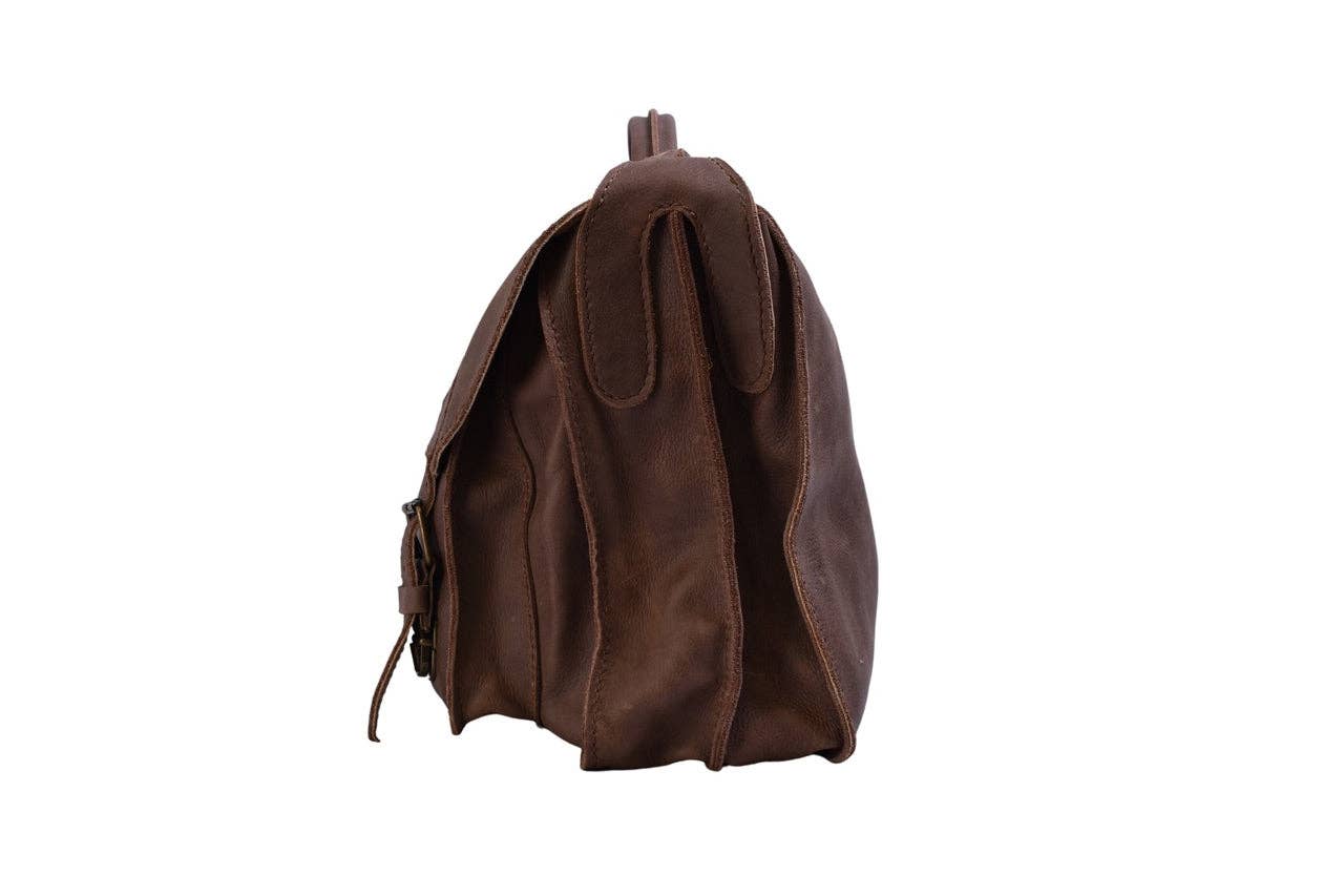 Lazarus Artisan Goods - Wholesale Briefcase - Unisex - Don Javier Briefcase | Leather Bag | Artisan Made | Ethical7