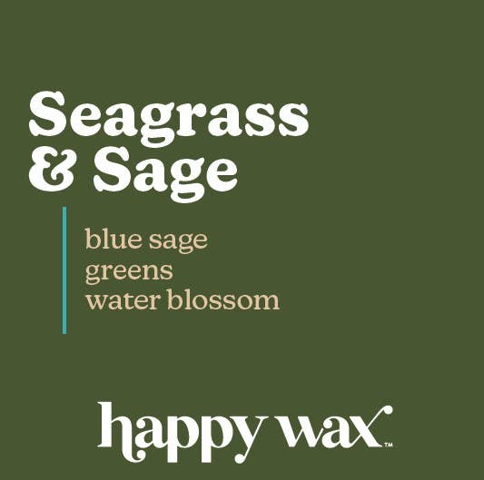 Happy Wax – Engroshandel Smeltevoks – Seagrass & Sage Wax smelter - Prøvepose (2 oz)3