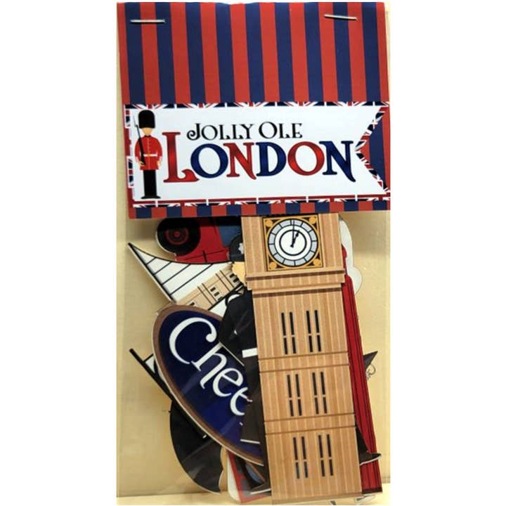 SSC Wholesale - Wholesale Craft Supplies - Jolly Ole London Scrapbook Embellishments - 3 Packs