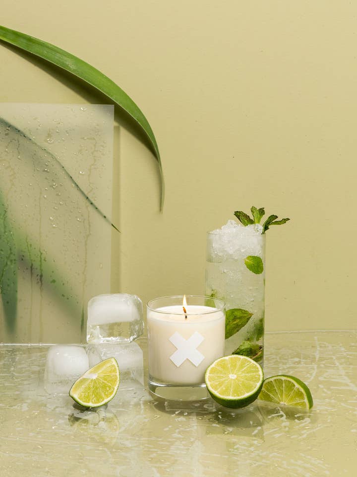 Cocktail-Kollektion | Mojito Sojakerzen, 11 Unzen für den Großhandel von Wax Buffalo Pure Soy Candle Co.