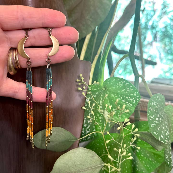 Dancing Willow - Wholesale Dangle Earrings - Harvest Honey Earrings1