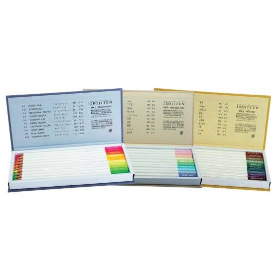 Tombow - Vente Crayons de couleur - Irojiten Set de dictionnaire crayon de couleur - Paysage marin1