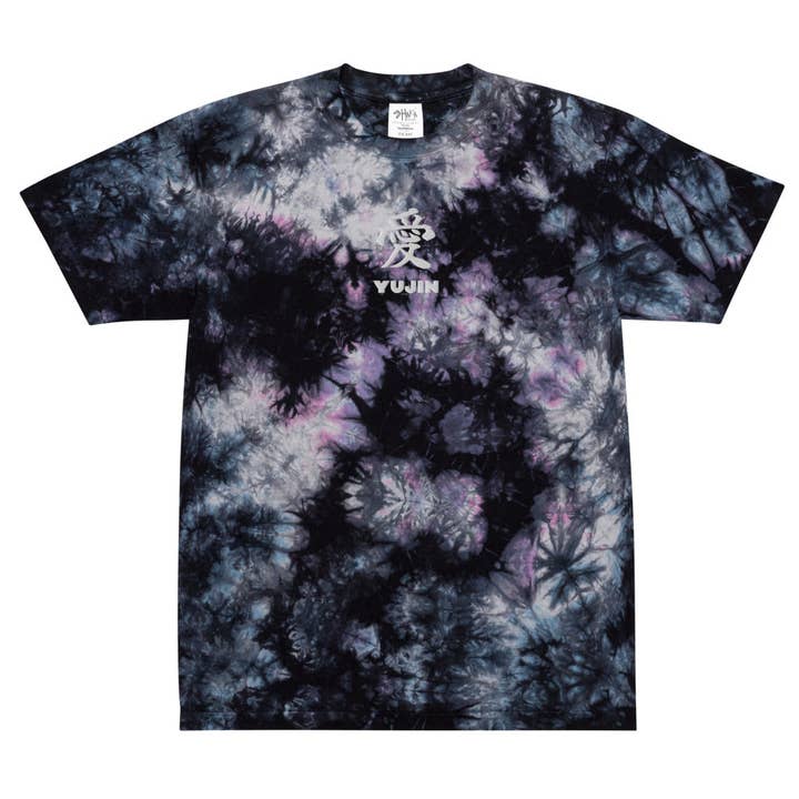 Japanese Love Tie-Dye T-Shirt for wholesale by YUJIN CLOTHING