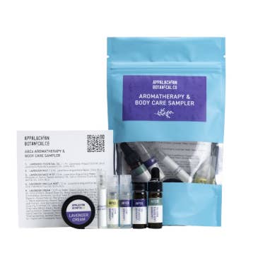 Aromatherapy & Body Care Sampler for wholesale by Appalachian Botanical Co.
