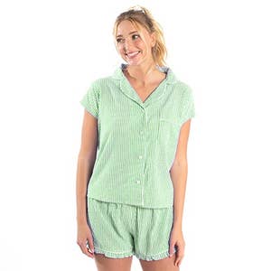 Lenora Women's Classic Capri Pajama Set –