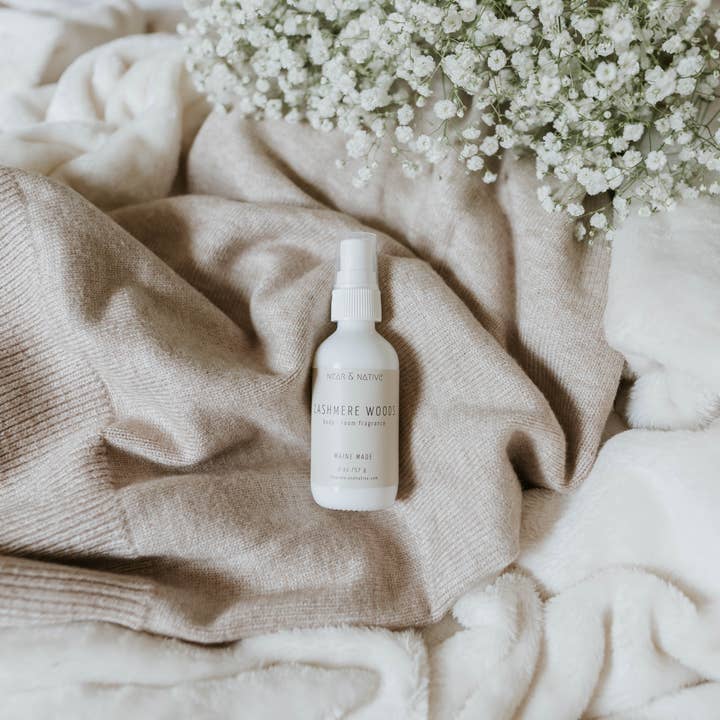 Near & Native Candles - Wholesale Room & Linen Spray - Cashmere Woods Room & Body Mist